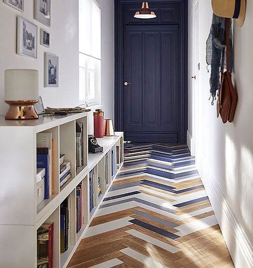 inspiration parquet chevron revêtement de sol