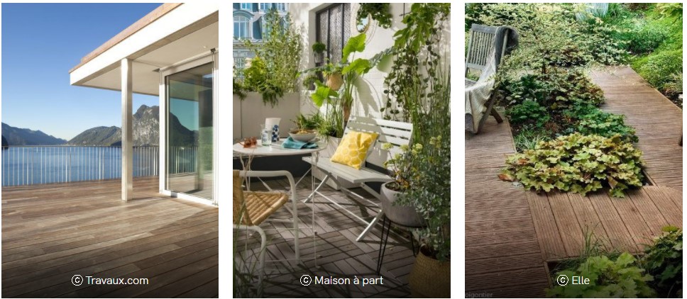 Quel revêtement pour le sol de ma terrasse ? - Elle Décoration