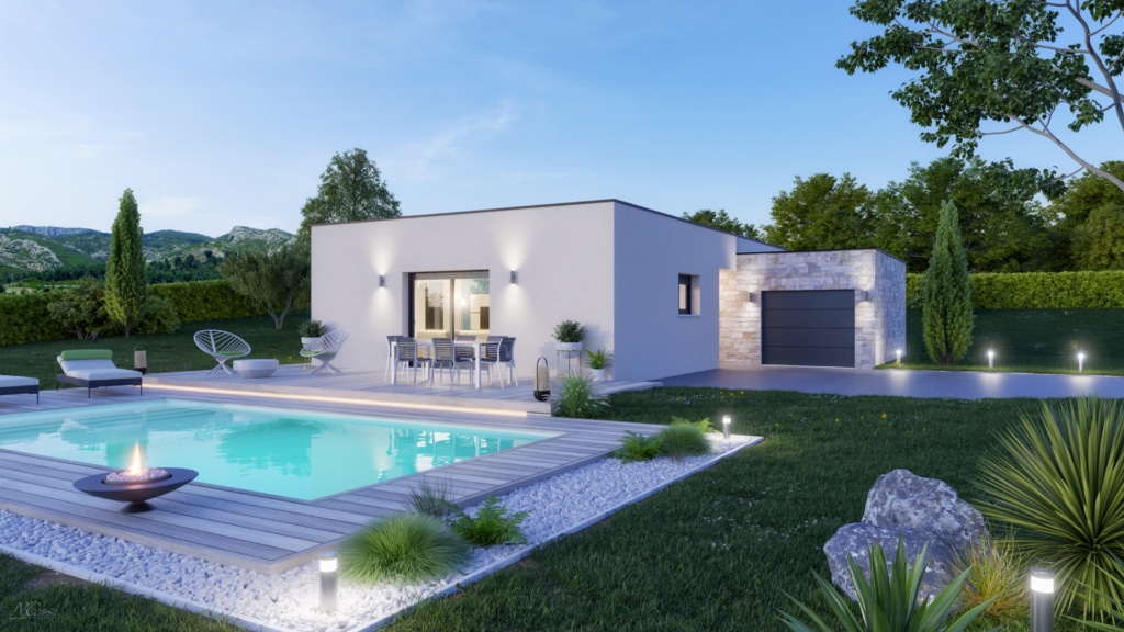 Avantages des différents modèles de maisons : en L, étage, etc.