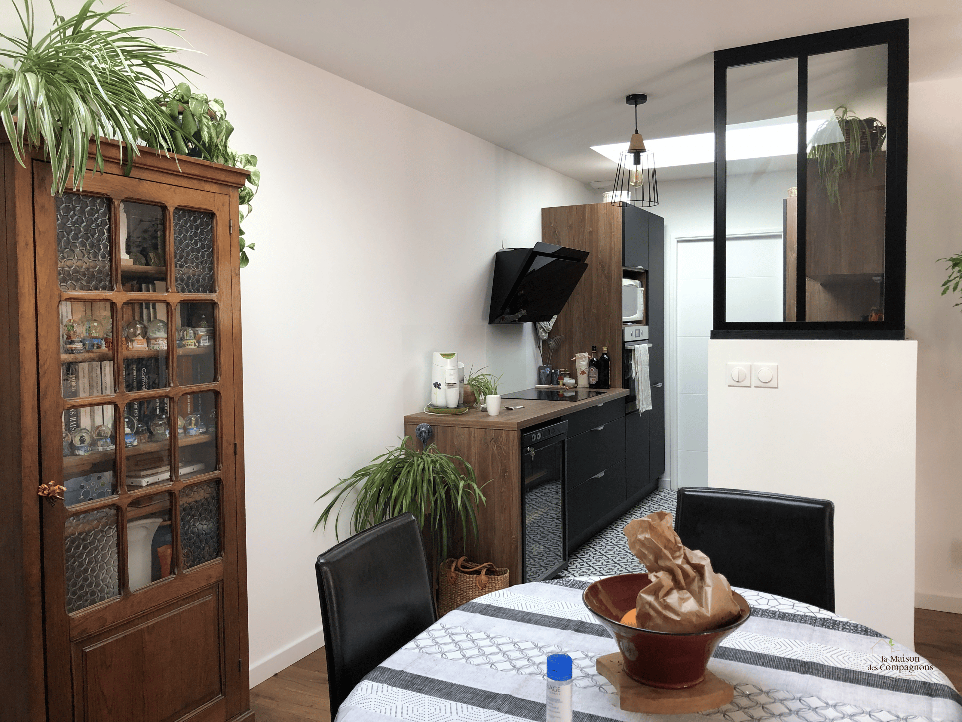 cuisine fonctionnelle d'une maison individuelle