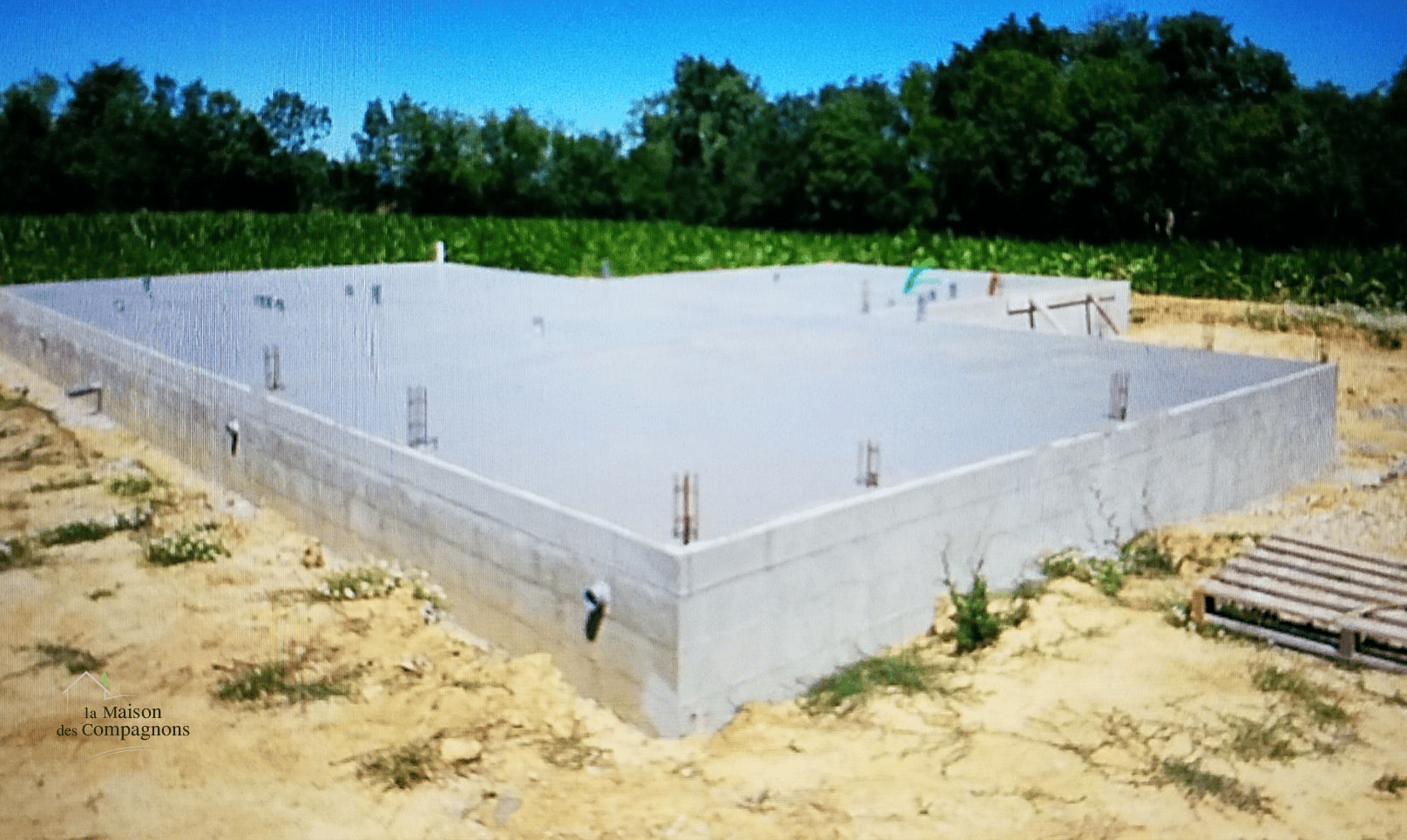 Construction d'un vide sanitaire