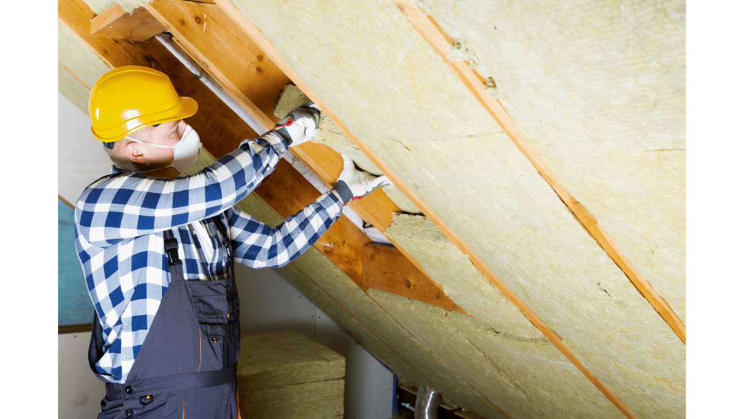 Isolation thermique d'une maison en construction